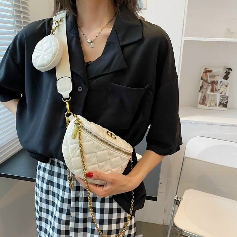 💟💟thanh lý xả kho💟💟túi bao tử nữ da mềm trần chỉ