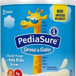 Sữa Bột Pediasure Hương Vani grow & gain 400g, HSD T5/2022