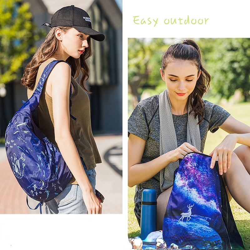 Ba Lô Du Lịch Siêu Nhẹ Có Thể Gấp Gọn Tiện Dụng