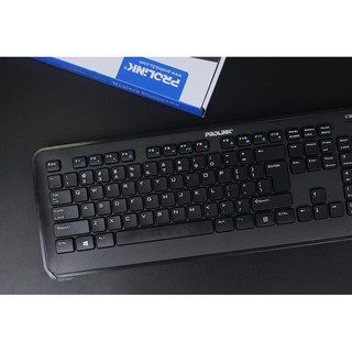 Bộ bàn phím và chuột không dây Prolink PCWM7002