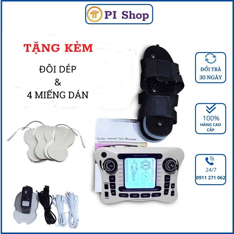 Máy massage xung điện trị liệu,máy điện xung 8 miếng dán cao cấp,giá rẻ,giảm đau nhức mệt mỏi,thư giãn cơ thể