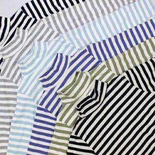 Combo 20 áo MUJI cổ 3 phân size 5-12 tuổi