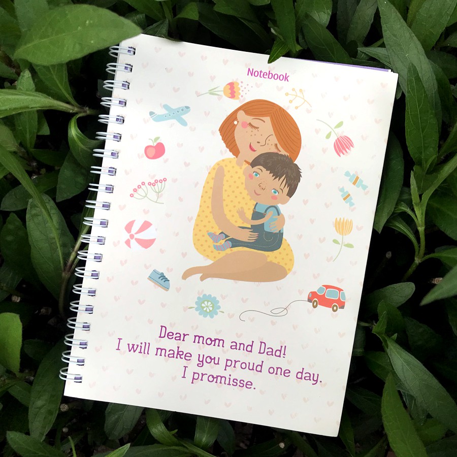 Notebook - Gia Đình Thân Yêu: Dear Mom And Dad!