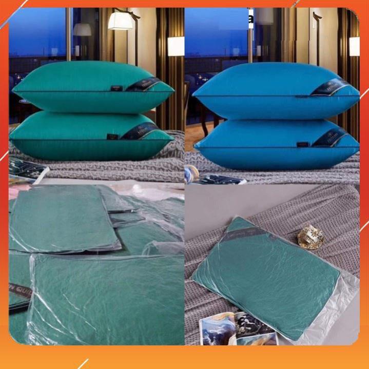 Gối Hilton Cao Cấp Đàn Hồi- Ruột Gối Hơi Nhập Khẩu