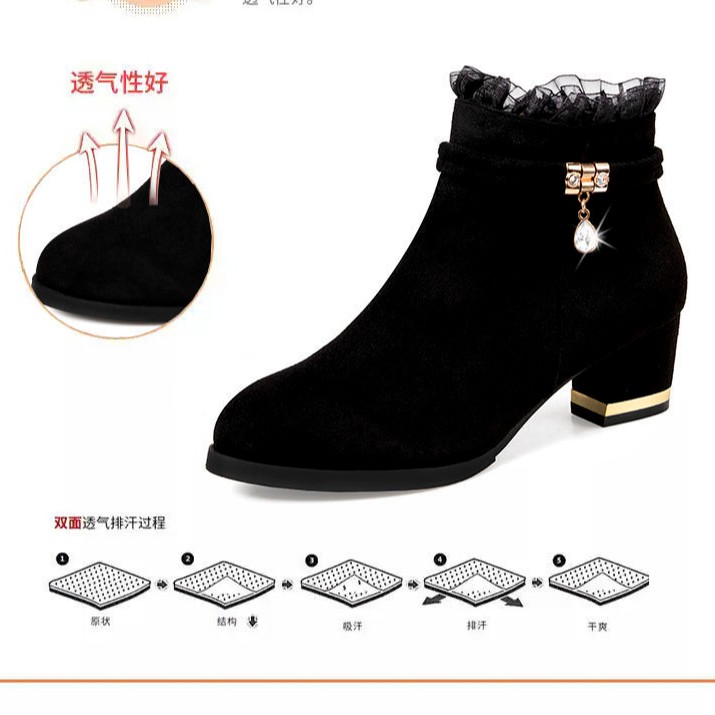 Giày Boot Thiết Kế Mới Đế Dày Cao Cấp Thời Trang Dành Cho Nữ