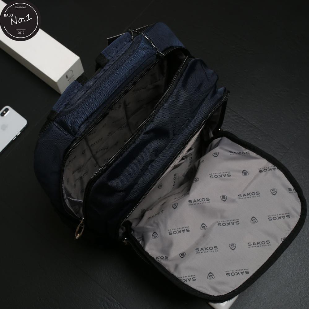 Balo Thời Trang Cao Cấp Sakos Nippy I14 – Navy – balo laptop