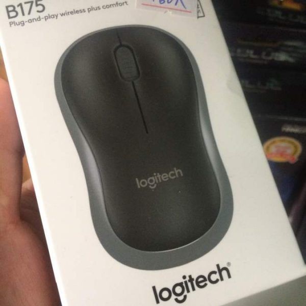 Chuột Không Dây Logitech B175 - Hàng Chính Hãng