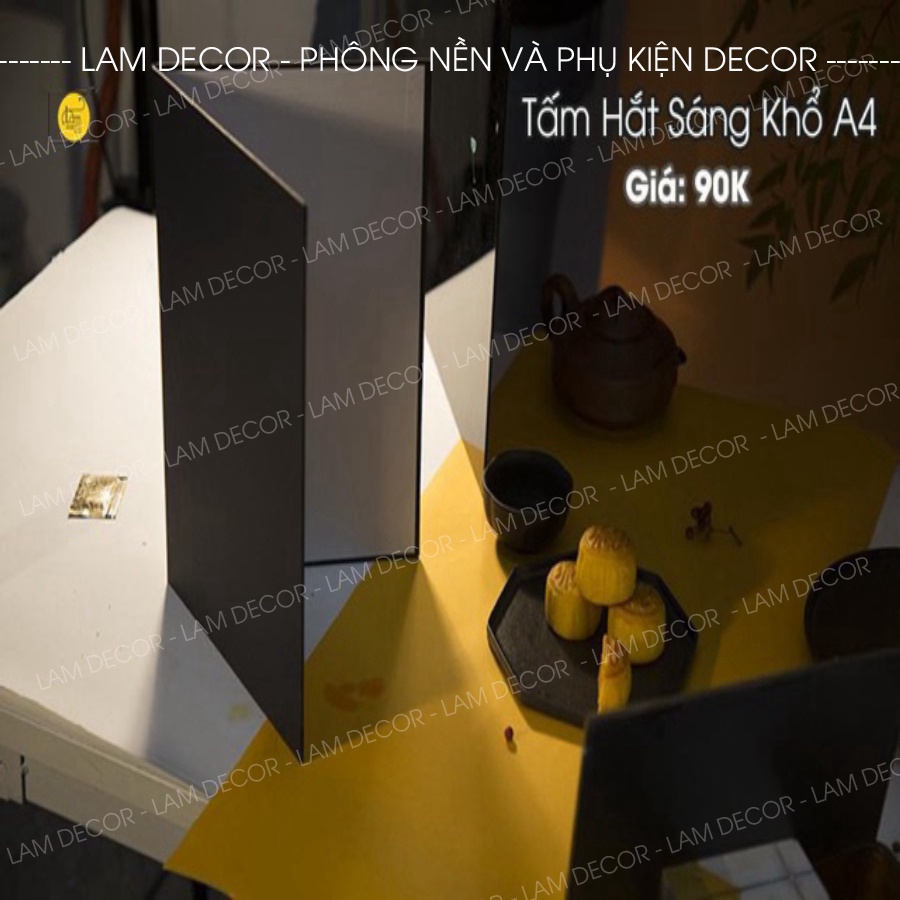 Tấm hắt sáng  để chụp ảnh sản phẩm, làm phụ kiện khi chụp hình