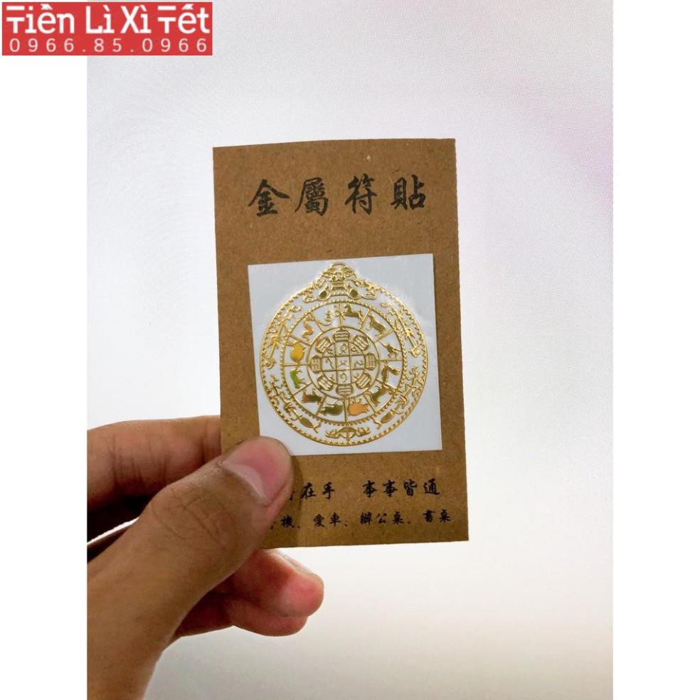 [SALE] Combo 4 miếng dán điện thoại tài lộc, buôn may bán đắt phù hợp các dòng điện thoại, đẹp lung linh. | BigBuy360 - bigbuy360.vn