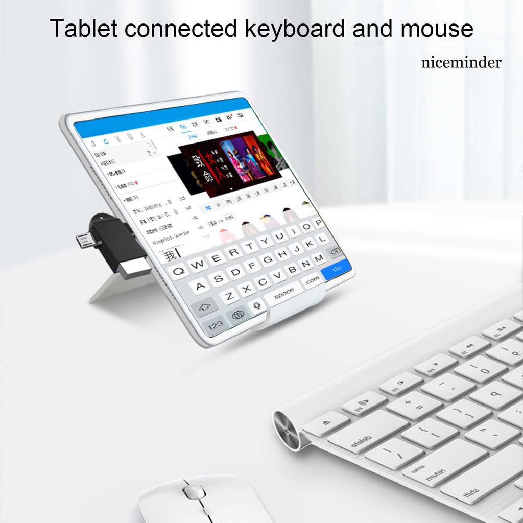 Đầu Chuyển Đổi NM 2 Trong 1 USB3.0 Sang TYPE-C OTG Cho Điện Thoại Di Động / Máy Tính Bảng / Laptop