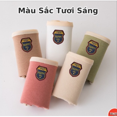 Quần lót nữ cotton, quần chip dễ thương mềm mại co giãn 4 chiều  tôn dáng  NĐ06