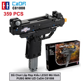Bộ Đồ Chơi Lắp Ráp Kiểu Lego Mô Hình Mini Uzi CaDA C81008 Với 359 Mảnh Ghép