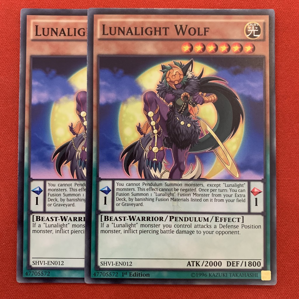 [EN][Thẻ Bài Yugioh Chính Hãng] Lunalight Wolf