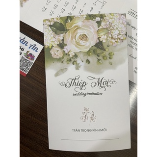 Thiệp cưới siêu rẻ - đẹp