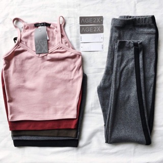 Quần legging 1 sọc AGE2X