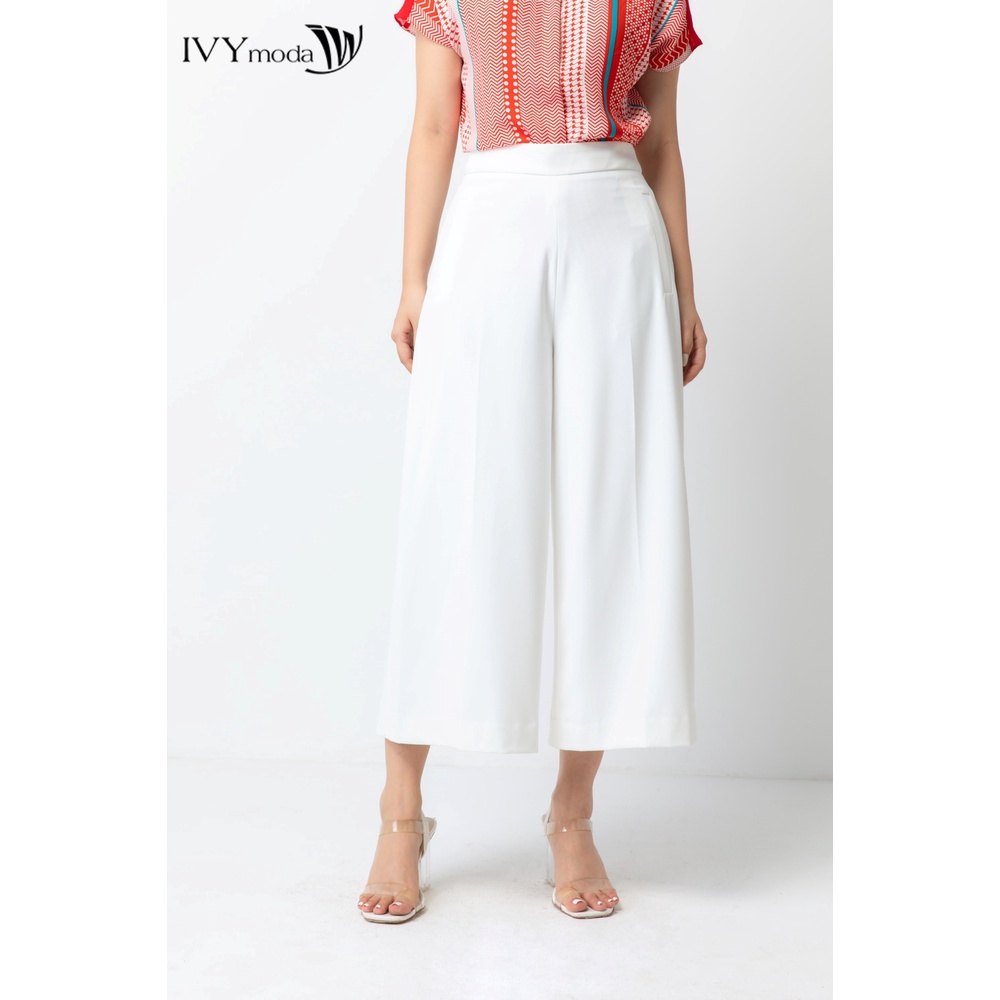 Quần lửng nữ ống suông IVY moda MS 21M6691