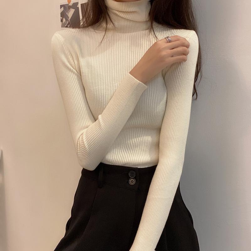 Áo Giữ Nhiệt Nữ ❤️FREESHIP❤️ Áo len Nữ tăm mềm mịn cổ lọ 5 phân mẫu QA14 | BigBuy360 - bigbuy360.vn