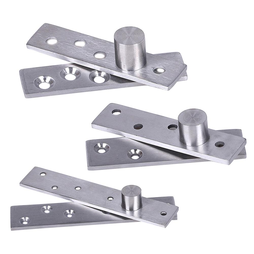 Bộ 2 then gắn cửa chất liệu thép không gỉ thiết kế xoay 360 độ