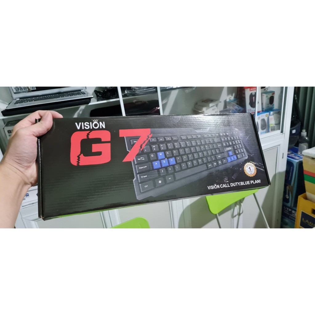 Bàn phím vision G7 cổng usb