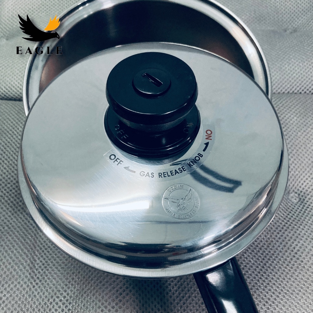 Quánh Inox cao cấp 5 đáy chuyên dùng bếp từ Eagle AS38BK