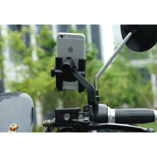 GIÁ ĐỠ - KẸP ĐIỆN THOẠI GẮN XE MÁY INOX CHẮC CHẮN