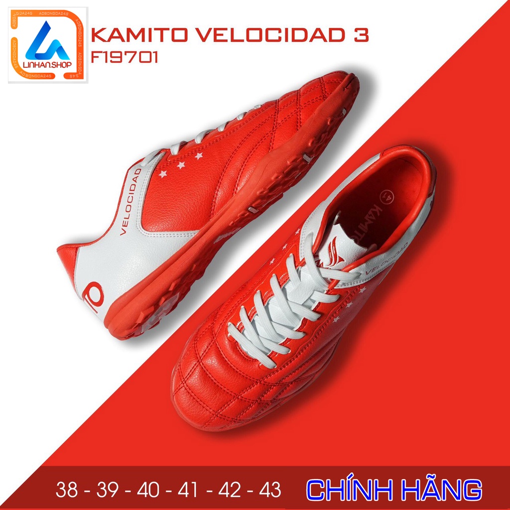 GIÀY BÓNG ĐÁ SÂN CỎ NHÂN TẠO VELOCIDAD 3