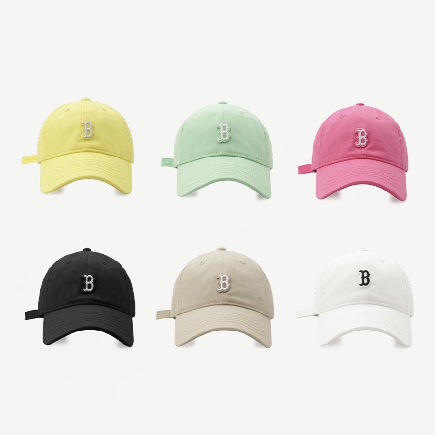 Mũ lưỡi trai Mg STUDIO thêu chữ B thời trang