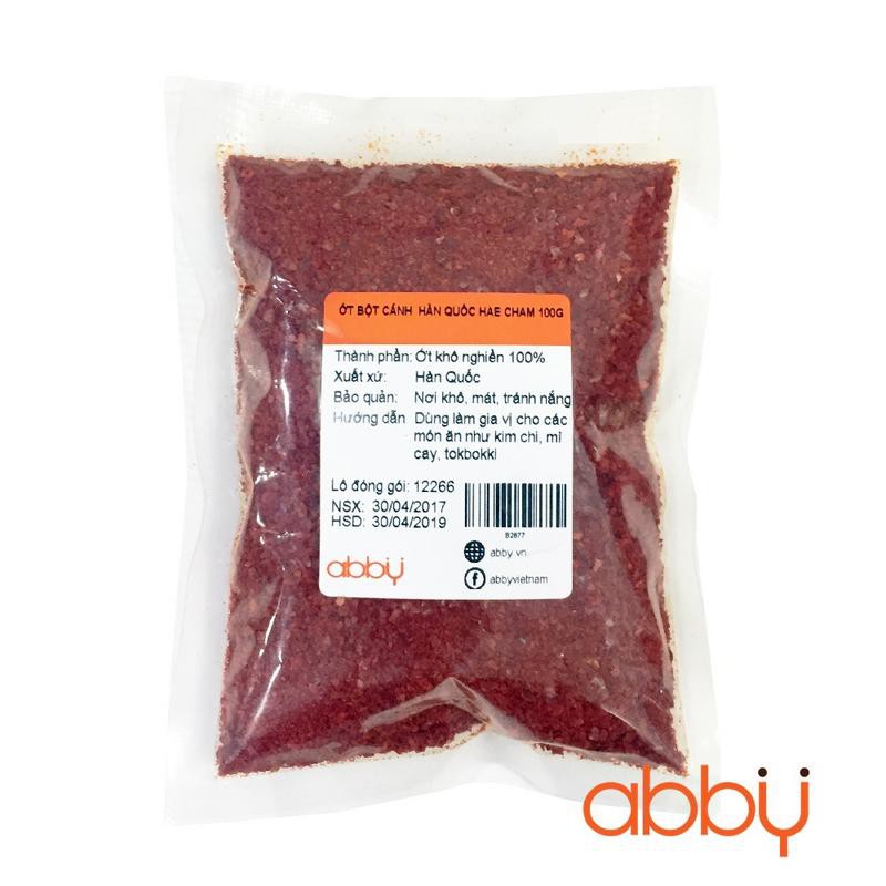 Ớt bột cánh Hàn Quốc Hae Cham 100g