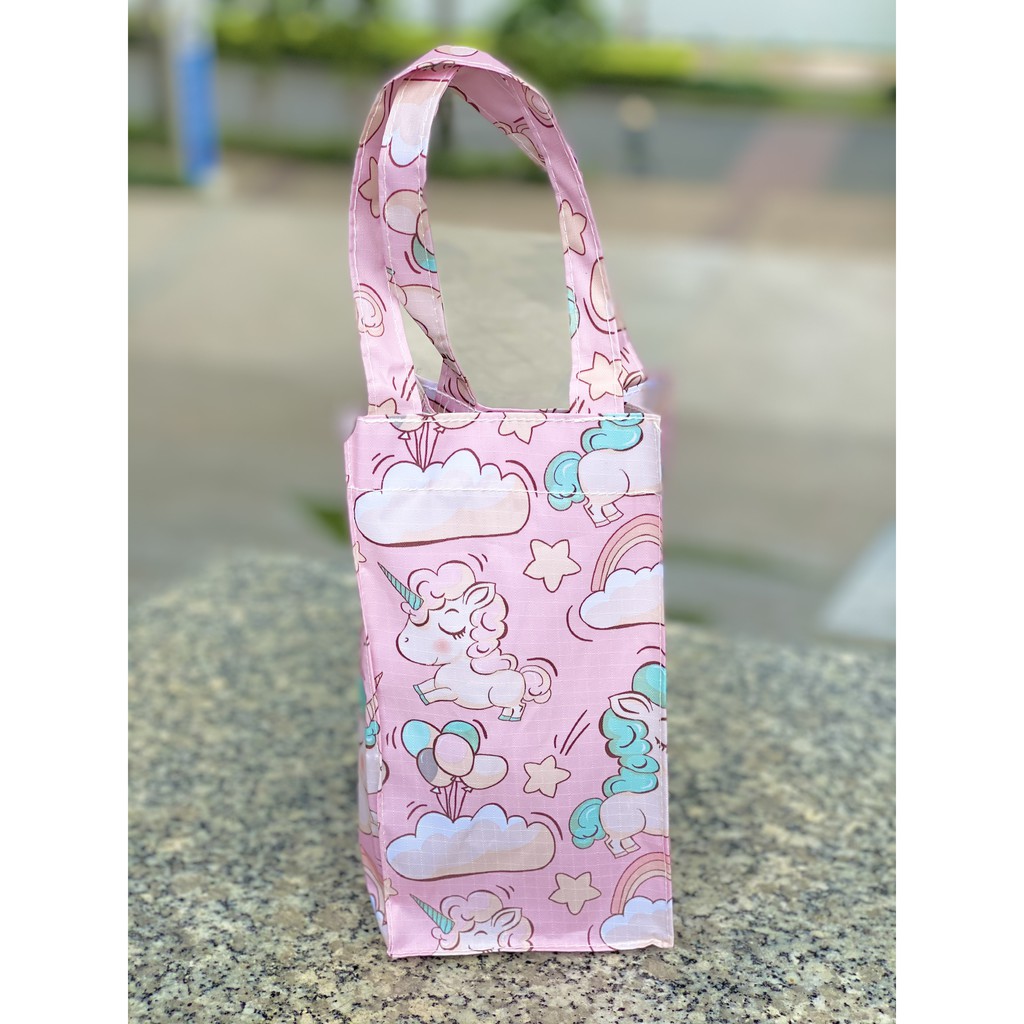 [FREESHIP] Túi Đựng Ly Cốc Bình Giữ Nhiệt Bình Nước Túi Canvas Bảo Vệ Bình - SHOPGIATOT1989