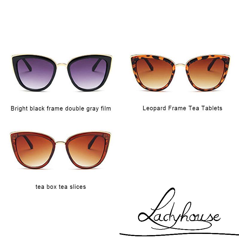 Kính Mát Phân Cực Hình Mắt Mèo Bảo Vệ Cho Nữ