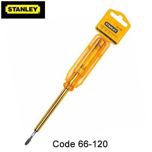 Bút thử điện Stanley 66-119 150mm,(100-500V) :66-120 180mm, (100-500V)