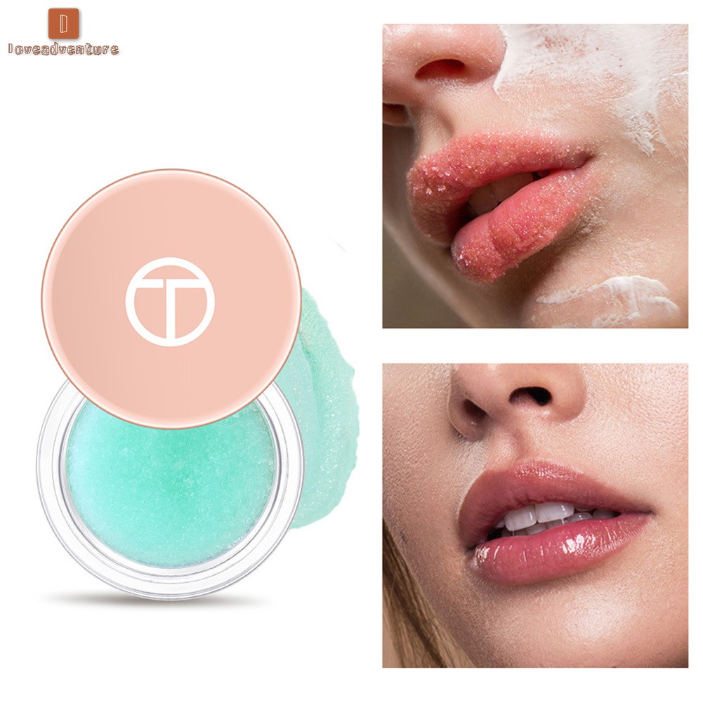 LV△ Lip Scrub Moisturizing Exfoliating Reduce Lip Lines Multifunctional Scrub Cream