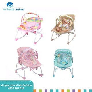 free ship !!! Ghế rung nằm chơi bập bênh có nhạc Mastela