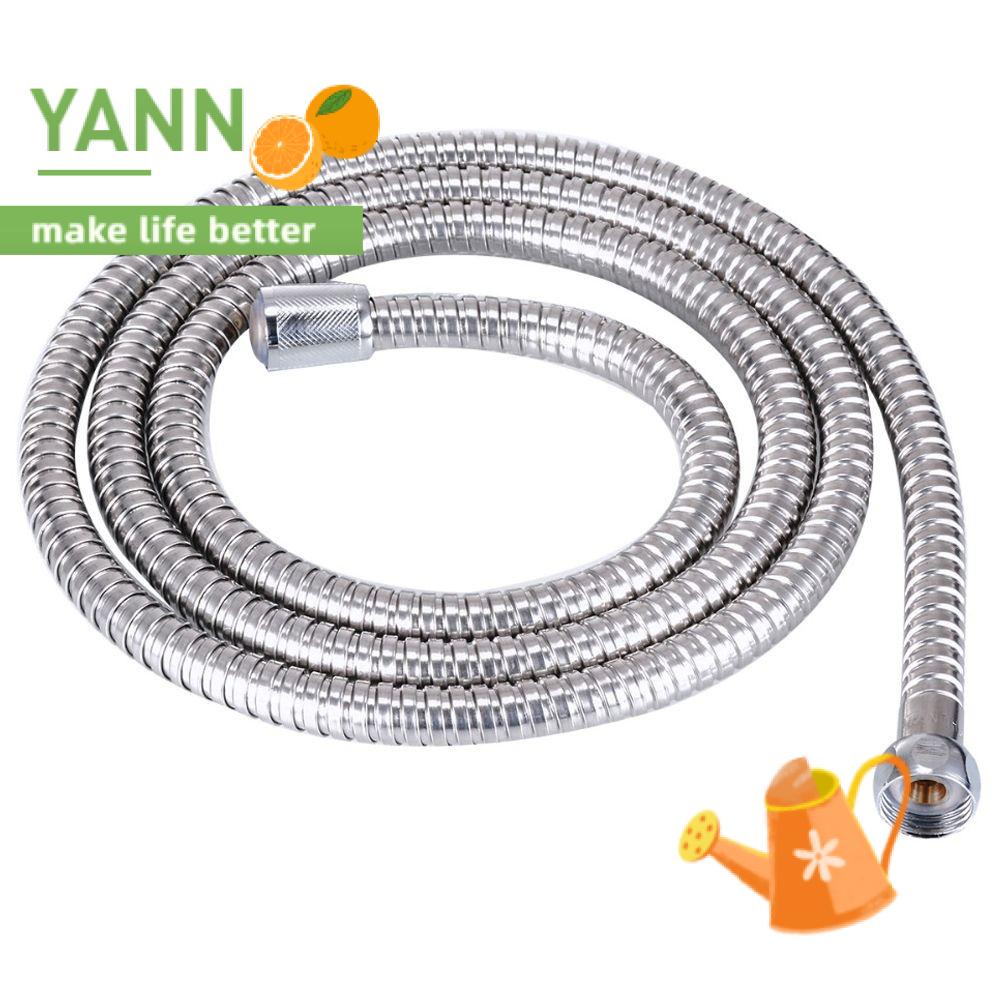 Ống Nước Đầu Vòi Hoa Sen Bằng Thép Không Gỉ Mạ Đồng Linh Hoạt Dài 1-3m Chất Lượng Cao Cho Nhà Tắm