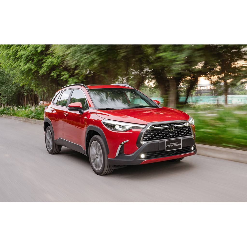 Viền Đèn Gầm Xe Toyota Cross 2020 2021 mạ CROM