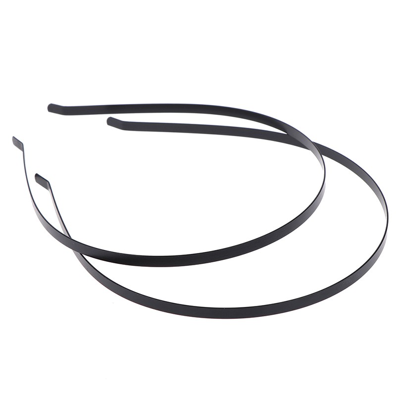 Bộ 2 Băng Đô Kim Loại 5mm Tự Làm Thủ Công Cho Nữ