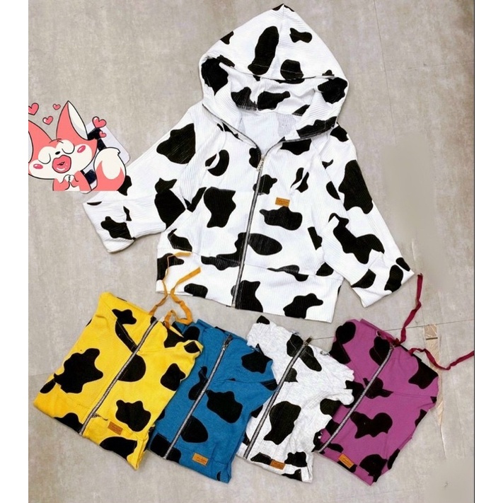 Áo Khoác Bò Sữa Siêu Hot