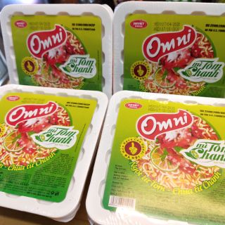 Mỳ omni tôm chanh bát 75g