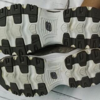 Giày Skechers D'Lites auth xám 2hand