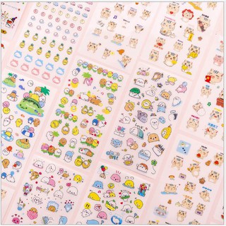 Bộ 6 tấm sticker. Nhiều mẫu