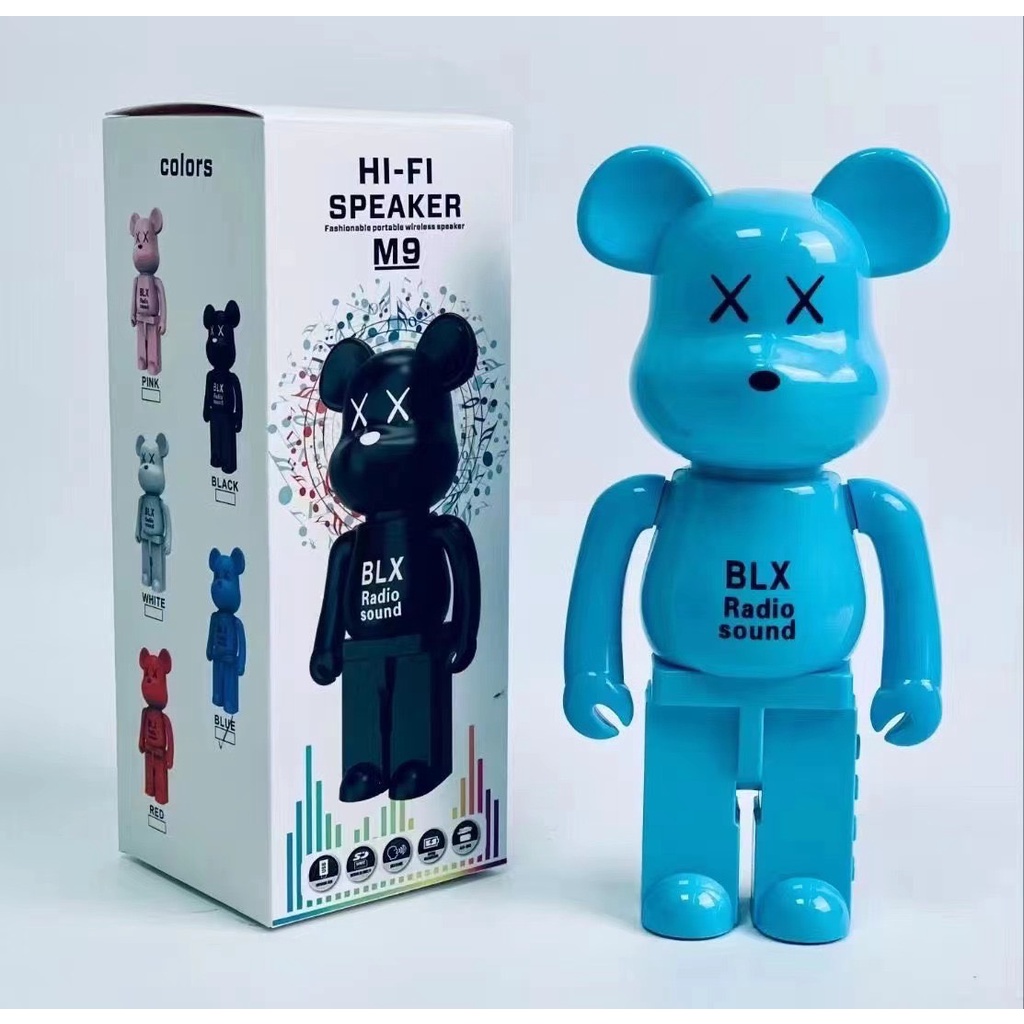 Loa Bluetooth B5+ Hình Gấu Bearbrick Kaws B5 Plus, Âm Thanh Sống Động, Nghe Nhạc Cực Hay Bảo Hành 12 Tháng