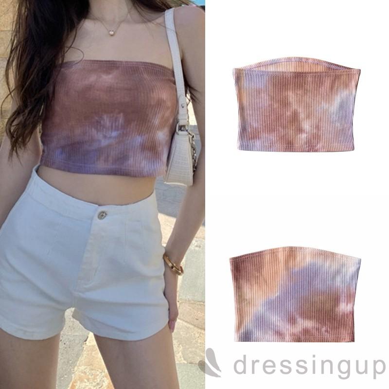 Áo Nữ Không Tay Hở Vai Thời Trang Quyến Rũ