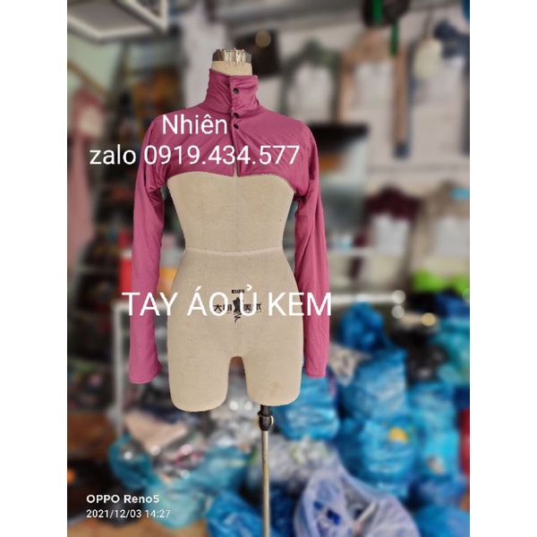 TAY ÁO Ủ KEM 3 LỚP MẶC ĐƯợC 2 BỀ
