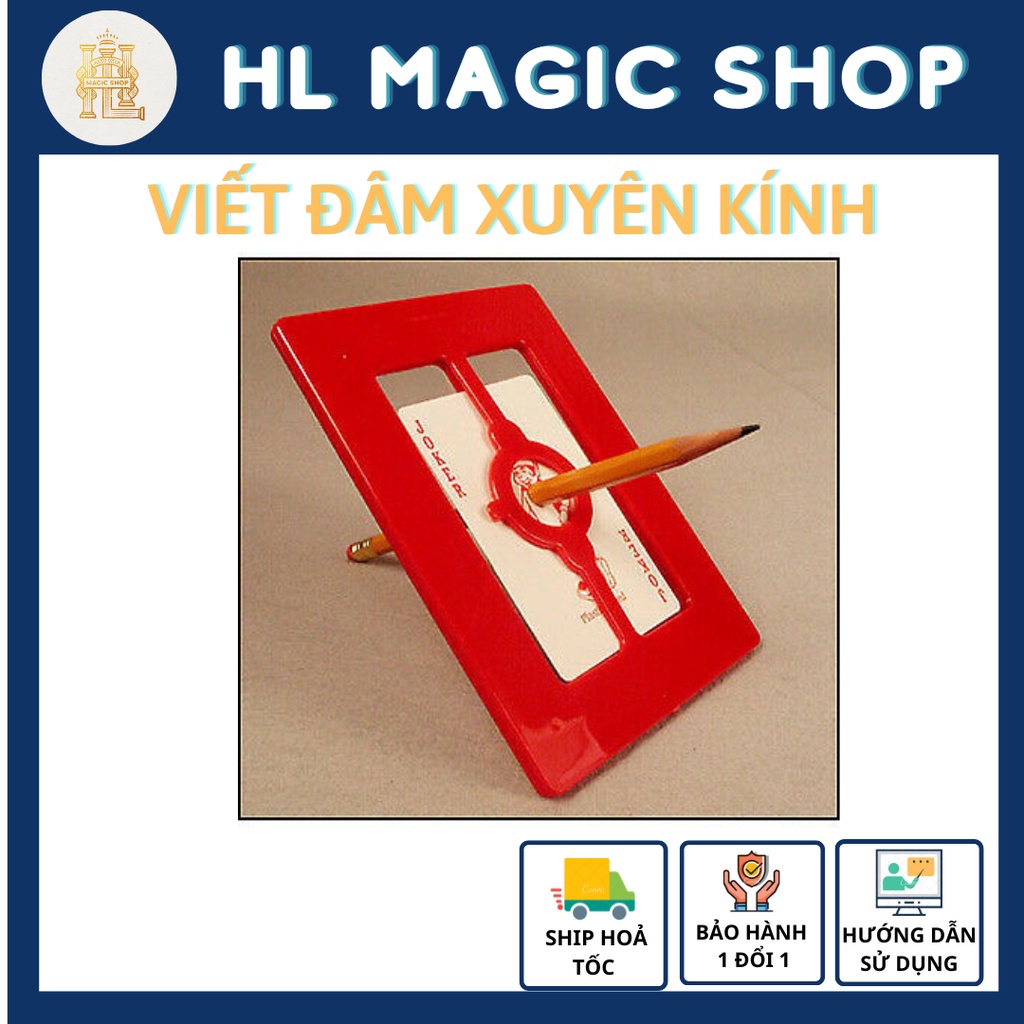 Đồ chơi ảo thuật viết đâm xuyên kính