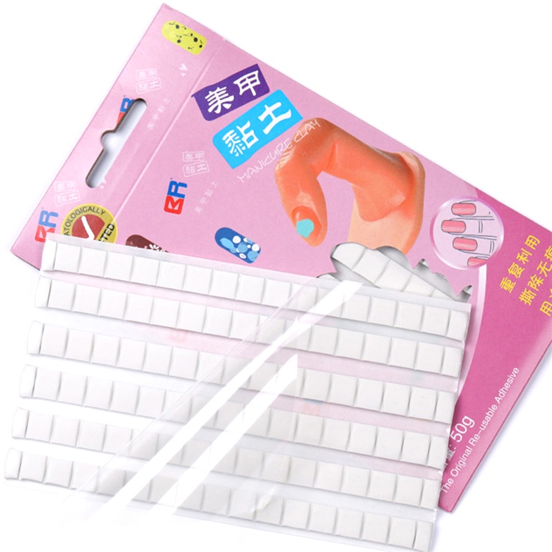 Giá Đỡ Đầu Móng Tay Giả Đất Sét Có Thể Tái Sử Dụng