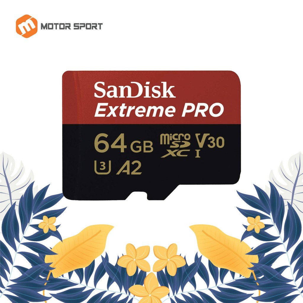 Thẻ Nhớ MicroSDXC SanDisk Extreme Pro V30 A2 170MB/s 64GB | BigBuy360 - bigbuy360.vn