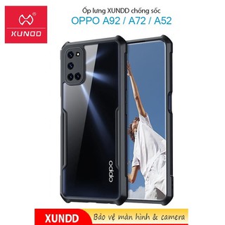 Ốp lưng Oppo A92 / A52 / A72 / Oppo A94 oppo A53 - Chống sốc hãng Xundd, kiểu dáng thể thao, bảo vệ camera và máy tối đa