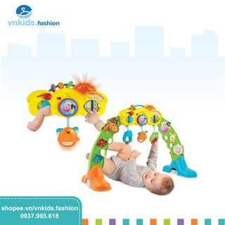 free ship !!! Kệ chữ A đồ chơi động vật hoang dã có đèn nhạc Winfun 0853