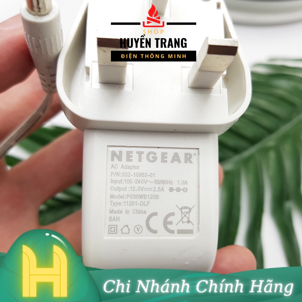Nguồn 12V2A 12V2.5A Netgear 5.5x2.1MM P030WB120B chất lượng caonAdapter camera wifi máy hút sữa 12V 2A xuất UK