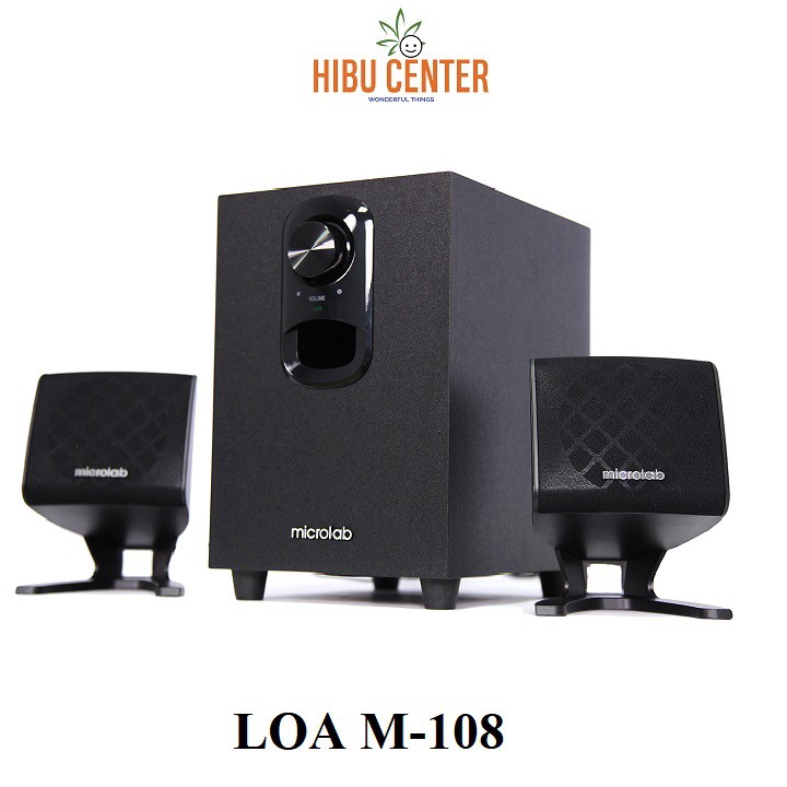 Loa Vi Tính Gía Rẻ MICROLAB M-108/2.1 Hàng Chính Hãng